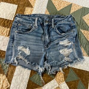 American Eagle outfits hi-rise shortie size 2
